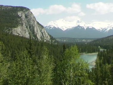 Banff içinde Bow Nehri 