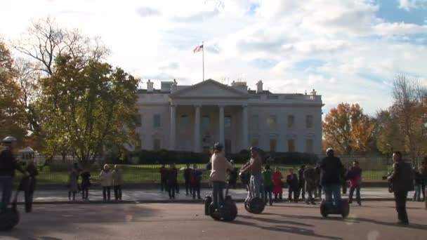 Casa Bianca a Washington D.C. . — Video Stock