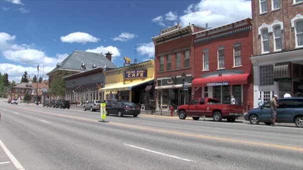 Ciudad de Leadville en Colorado — Vídeos de Stock