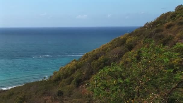 Hermoso paisaje de la isla — Vídeo de stock