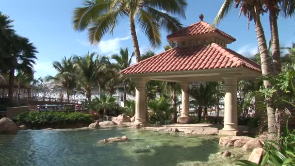 Barınak Puerto Paradiso resort doğum — Stok video