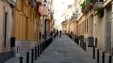 Cadiz içinde küçük bir backstreet