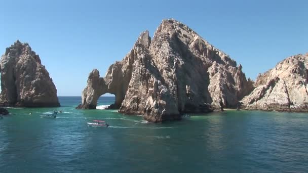 Cabo арку в Мексиці — стокове відео