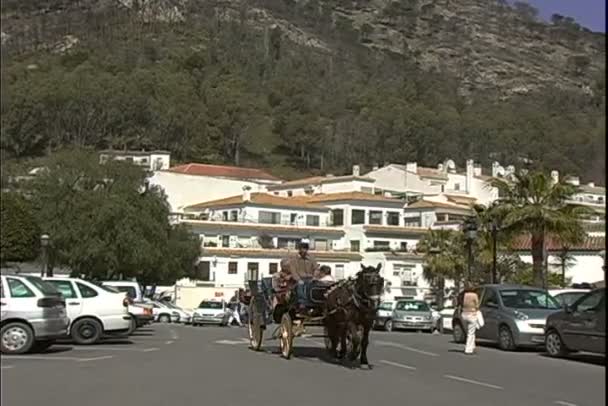 Mijas giro in carrozza — Video Stock