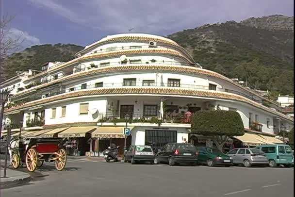 Centro da Cidade de Mijas — Vídeo de Stock