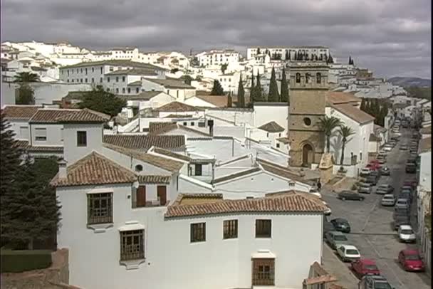 Ronda stad in Spanje — Stockvideo