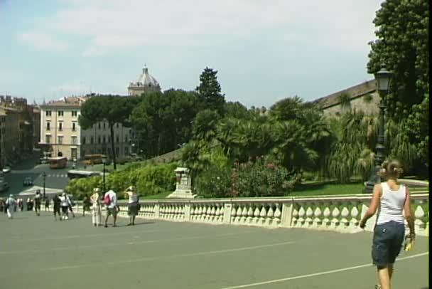 Kroki Palace Rzym — Wideo stockowe