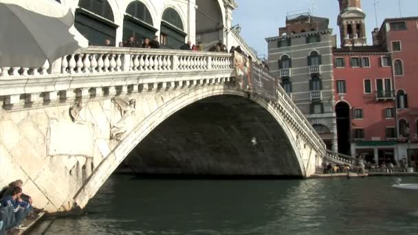 베네치아의 리알토 다리 — 비디오