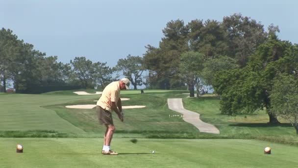San Diego'da Golf Sahası — Stok video