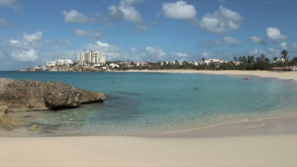 Mullet Beach n island — Stock video