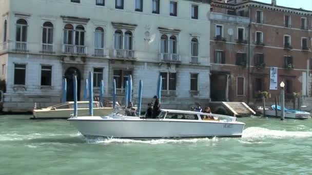 Grand Canal in Venetië — Stockvideo