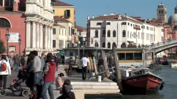 ヴェネツィアの大運河 — ストック動画