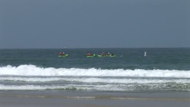 La Jolla strand in San Diego — Stockvideo