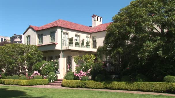 Hermosa casa en San Francisco — Vídeos de Stock