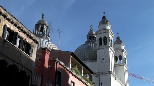 Venetië kerk in Italië — Stockvideo
