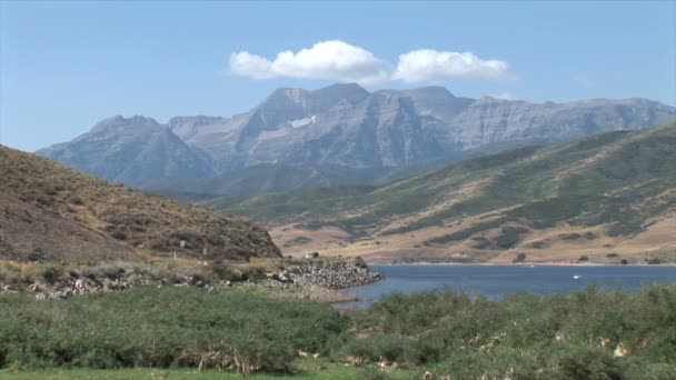 Presa y embalse de Deer Creek — Vídeos de Stock