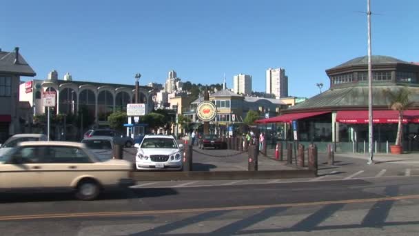 Fisherman's wharf w San Francisco — Wideo stockowe