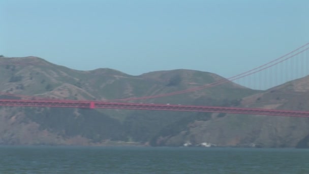 Puente Golden Gate en San Francisco — Vídeo de stock