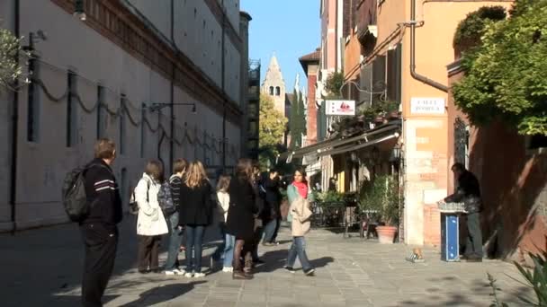 Βενετία πόλη στην Ιταλία — Αρχείο Βίντεο