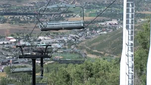 Chaises élévatrices à Park City — Video