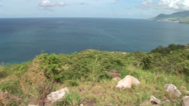 Saint Kitts bay — Stockvideo
