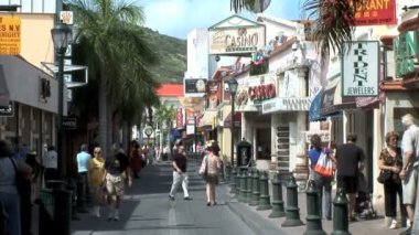 Sint Maarten Adası Philipsburg şehir