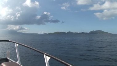 Feribot okyanusta rides