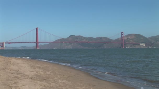サンフランシスコのゴールデンゲートブリッジ — ストック動画