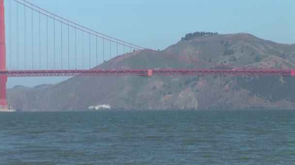 Puente Golden Gate en San Francisco — Vídeo de stock