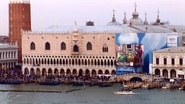 Palacio Ducal de Venecia — Vídeo de stock