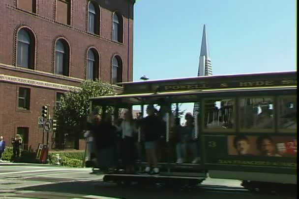 Téléphérique en San Francisco — Video