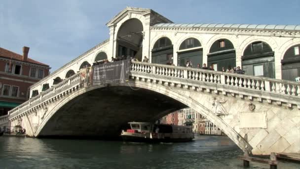 베네치아의 리알토 다리 — 비디오