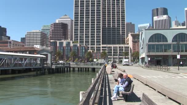 Порт Сан-Франциско — стоковое видео