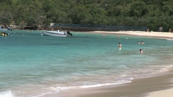 Saint-Jean-Strand — Stockvideo