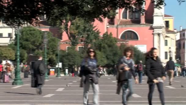 Hotel Terminus & Plaza en Venecia — Vídeo de stock