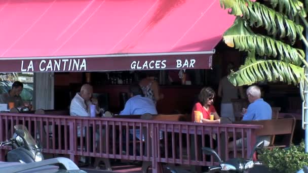 La Cantina glaces bar — Vídeo de Stock