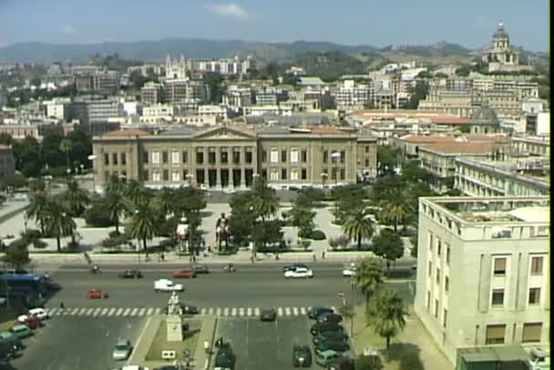 Messina Centro de la ciudad — Vídeos de Stock