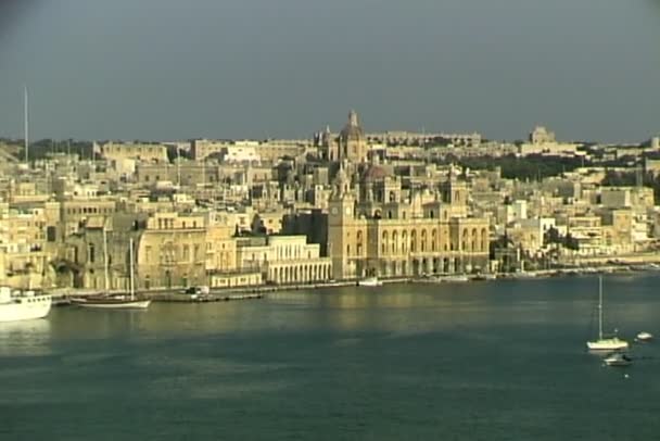 Fort St Angelo Malta — Stok video