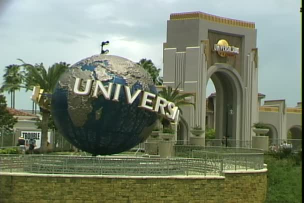 Universal Studios Florida parque temático — Vídeo de Stock