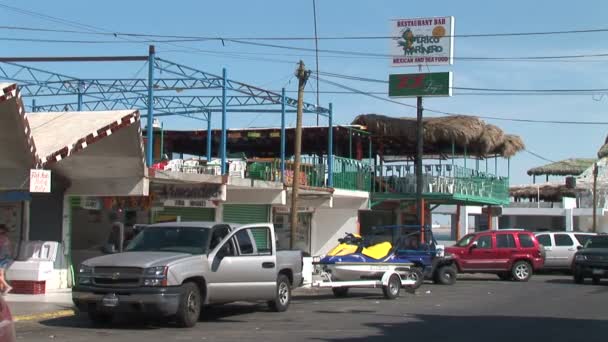 Fish Market in Mexican city — ストック動画