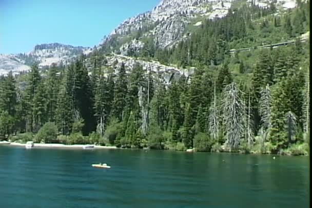 Emerald Bay na Lake Tahoe — Wideo stockowe