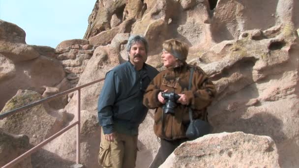 Bandelier-Nationalpark — Stockvideo