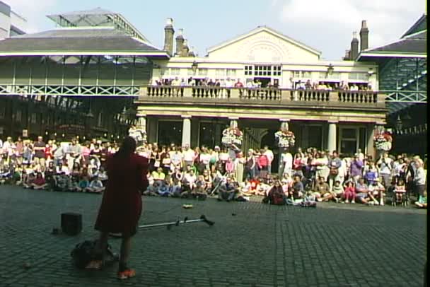 Covent Garden en Londres — Vídeos de Stock