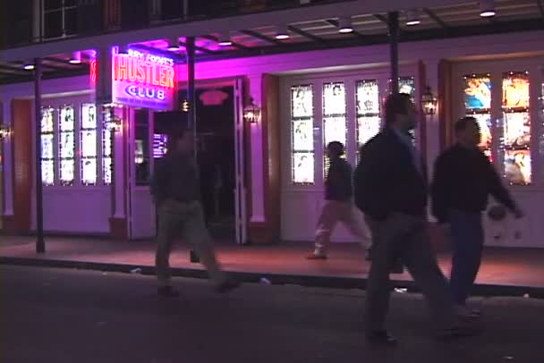 Larry Flynt 's Hustler Club en Nueva Orleans — Vídeos de Stock