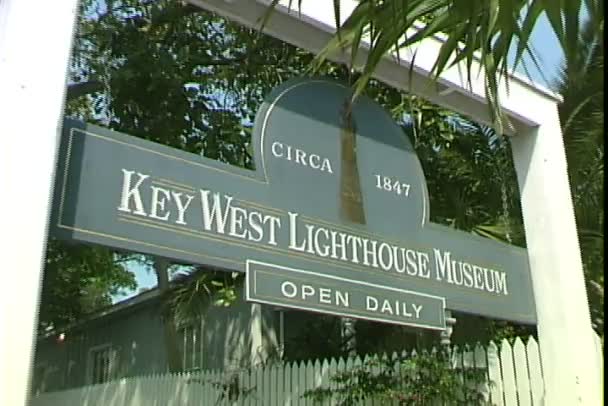フロリダの灯台博物館 — ストック動画