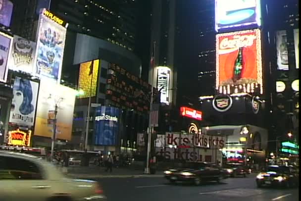 Την οδό Broadway για: Νέα Υόρκη — Αρχείο Βίντεο