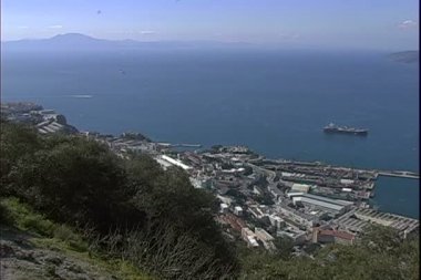 Cebelitarık Boğazı görünümünü 