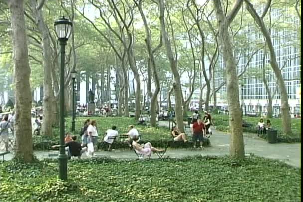 Bryant Park à New York — Video