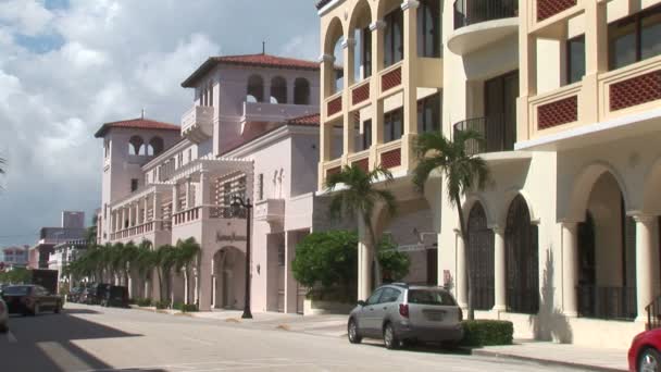 Waard Avenue in Palm Beach — Stockvideo