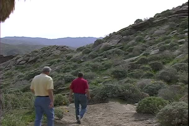 San Andreas lugar en California — Vídeo de stock